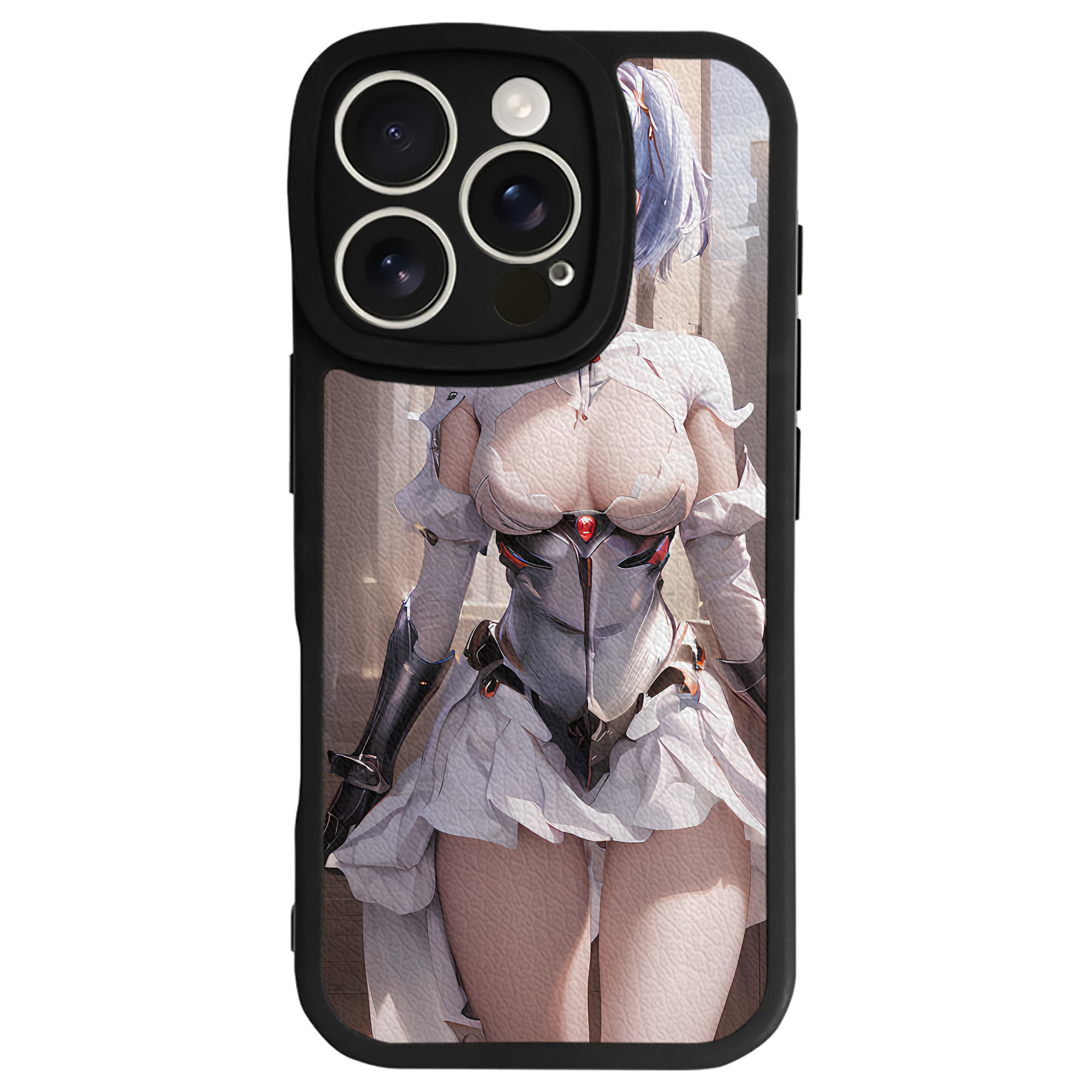 （画像用） EVA 新世紀エヴァンゲリオン 【iPhone 16シリーズ対応】シリコンスマホケース（レザー調） 材質：シリコン